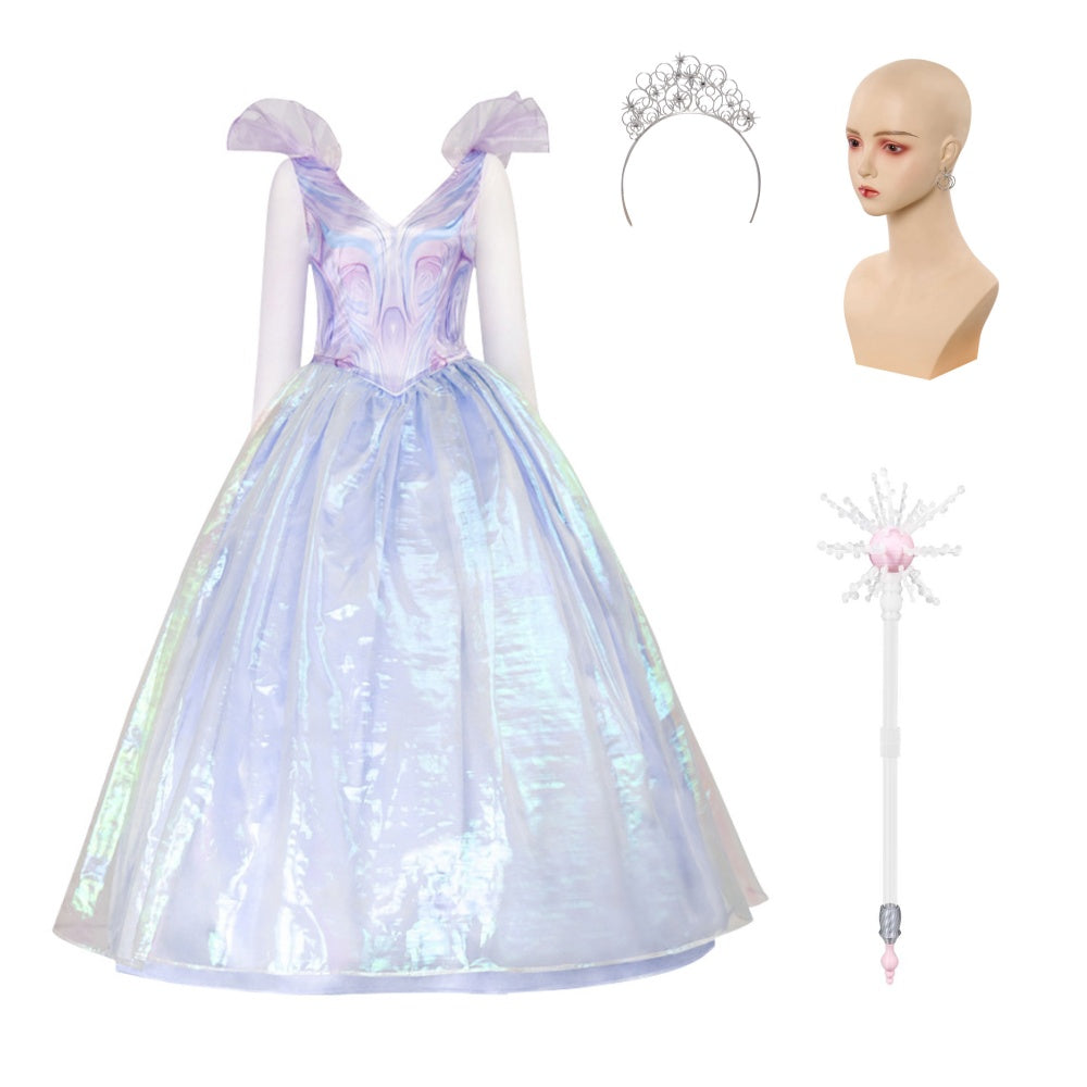 Wicked Glinda Robe Violette Cosplay Costume – Image 3