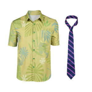 Zootopia 2(2025) Nick Wilde Chemise Verte Cosplay Costume