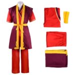 Avatar: The Last Airbender Zuko Halloween Carnaval Cosplay Costume Ver.2