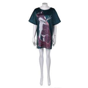 ABBA Anni-Frid Lyngstad 1970s T-shirt Disco Vert Costume Vintage