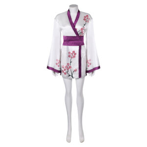 ABBA Femme Agnetha Faltskong 1970s Robe Courte Costume Vintage