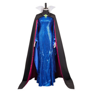 Adulte Blanche Neige(2025) La Reine Méchante Tenue Bleue Cosplay Costume