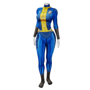 Fallout 4 Vault 111 Combinaison d'Abri Femme Cosplay Costume