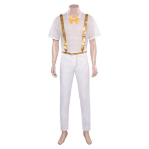 Adulte Barbie Allan Tenue Homme Blanc Cosplay Costume