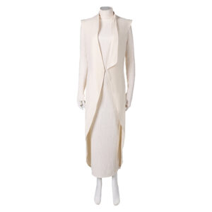 Andor Saison 2(2025) Mon Mothma Tenue Blanche Cosplay Costume