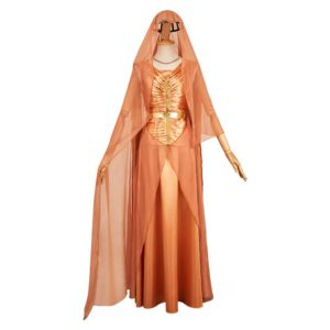 Andor Saison 2(2025) Mon Mothma Tenue Orange Cosplay Costume