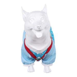 Animal Cosplay Costume Holly Wheeler Stranger Things Saison 5 TV Cosplay Tenue Bleue Chien