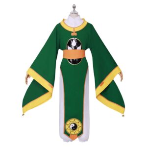 CCS Syaoran Li Tenue Verte Cosplay Costume