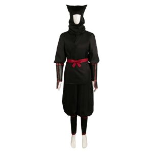 Delicious in Dungeon Izutsumi Tenue Noire Cosplay Costume