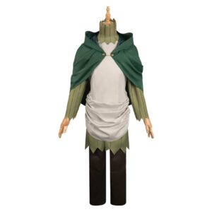 Delicious in Dungeon Mithrun Tenue Verte Cosplay Costume