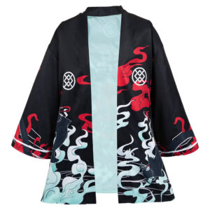 GIRLS BAND CRY(2024) Nina Iseri Haori Veste Noire Cosplay Costume