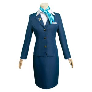 Hokkyoku Hyakkaten no Concierge San Akino Tenue Femme Cosplay Costume