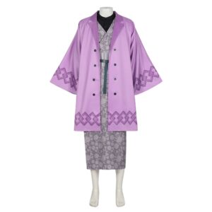 Les Rôdeurs de la Nuit Shinazugawa Genya Tenue Violet Cosplay Costume