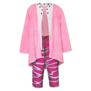 One Piece Donquixote Doflamingo Tenue Cosplay Costume Ver.B