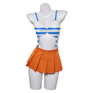 One Piece Nami Maillot de Bain Bikini Cosplay Costume