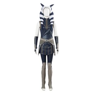 Clone Wars Season 7 Ahsoka Tano Tenue Femme Halloween Carnaval Cosplay Costume