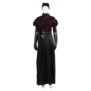 2023 Rebel Moon Nemesis Noir Tenue Cosplay Costume