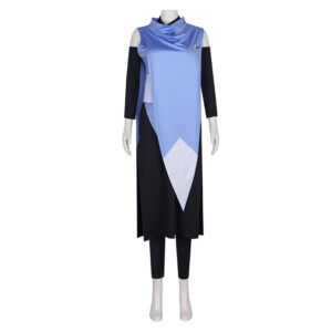 Castlevania Saifa Verunandesu Bleu Tenue Cosplay Costume