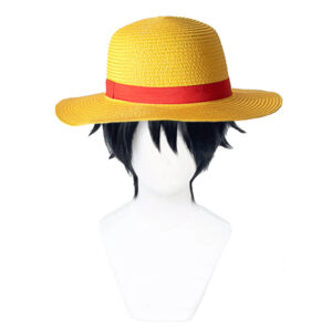 One Piece Luffy Perruque+Chapeau Cosplay Accessoire