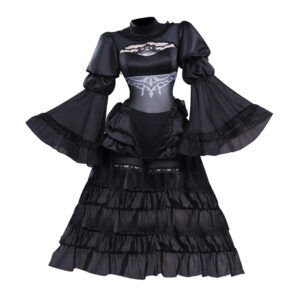 Cosplay Costume 2B NieR:Automata Jeu Cosplay Robe de Mariée Noire Femme