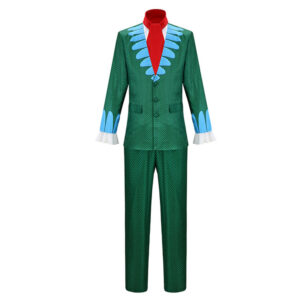 Cosplay Costume Baroque One Piece Live Action 2(2026) TV Cosplay Tenue Verte Homme