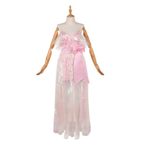 Cosplay Costume Catherine Earnshaw Les Hauts de Hurlevent(2026) Film Cosplay Robe Rose Femme