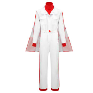 Cosplay Costume Duke Caboom Film Cosplay Combinaison Blanche Homme