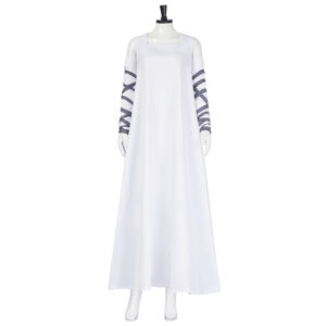Cosplay Costume Elizabeth Frankenstein Fillm Cosplay Robe Blanche Femme
