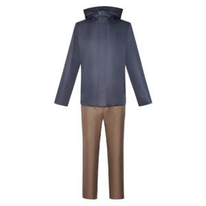 Cosplay Costume Hakari Kinji Anime Cosplay Tenue Bleue et Marron Homme