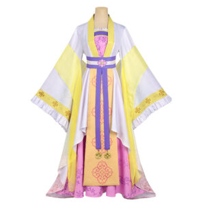 Cosplay Costume Huang Linglin Though I Am an Inept Villainess(2026) Anime Cosplay Tenue Jaune Femme