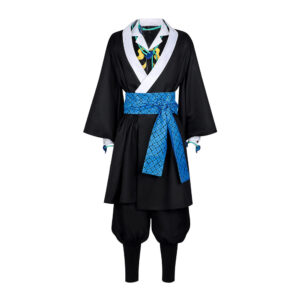 Cosplay Costume Kaigaku Les Rôdeurs de la Nuit Anime Cosplay Tenue Noire Homme
