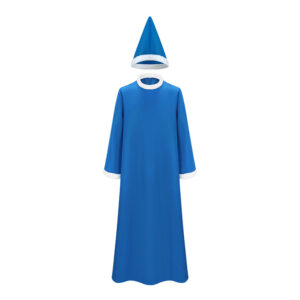 Cosplay Costume Kamek The Super Mario Galaxy Movie(2026) Film Cosplay Robe Bleue Homme