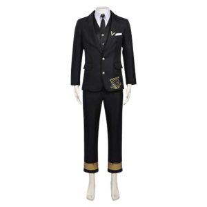 Cosplay Costume Kangetsu Tōchō Shunkashuutou Daikousha: Haru no Mai(2026) Anime Cosplay Tenue Noire Homme