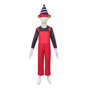 Cosplay Costume Mario The Super Mario Galaxy Movie(2026) Film Cosplay Tenue Rouge Enfant
