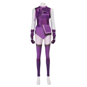 Cosplay Costume Mileena Mortal Kombat 2(2026) Film Cosplay Tenue Violette Femme