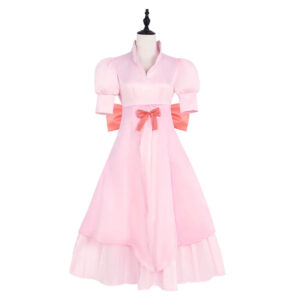 Cosplay Costume Pudding One Piece Live Action 2(2026) TV Cosplay Robe Rose Femme