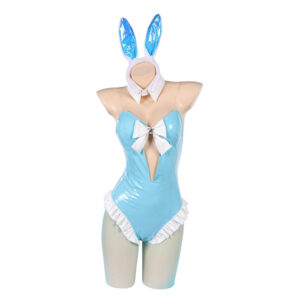 Cosplay Costume Rosalina The Super Mario Galaxy Movie(2026) Film Cosplay Bunny Girl Tenue Bleue Femme
