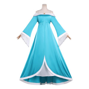 Cosplay Costume Rosalina The Super Mario Galaxy Movie(2026) Film Cosplay Robe Bleue Femme