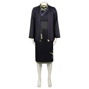 Cosplay Costume Rosei Kantsubaki Shunkashuutou Daikousha: Haru no Mai(2026) Anime Cosplay Tenue Noire Homme