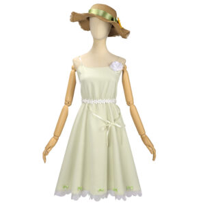 Cosplay Costume Ruri Hazakura Shunkashuutou Daikousha: Haru no Mai(2026) Anime Cosplay Robe Beige Femme