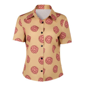 Cosplay Costume Tashigi One Piece Live Action 2(2026) TV Cosplay Chemise Jaune Imprimée Femme