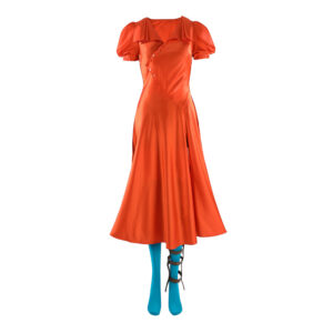 Cosplay Costume The Bride Frankenstein Film Cosplay Tenue Orange et Bleue Femme