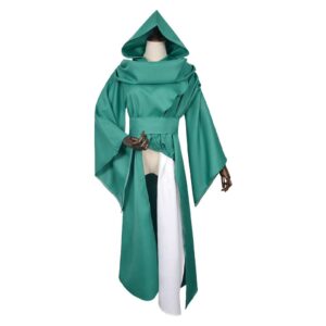Cosplay Costume The Silent Slay the Spire 2(2026) Jeu Cosplay Tenue Verte Femme