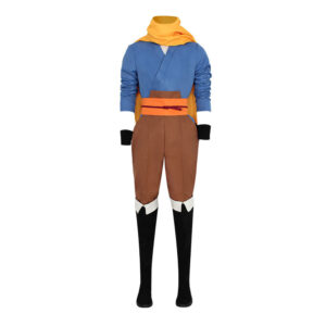 Cosplay Costume Yuru The Pair of the Underworld(2026) Anime Cosplay Tenue Bleue et Jaune Homme