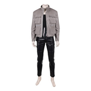 Cosplay Costume Zoro One Piece Live Action 2(2026) TV Cosplay Tenue Grise et Noire Homme