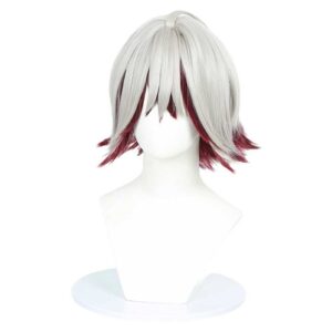 Cosplay Perruque Fu Orostor Gachiakuta Anime Perruque Rouge Homme