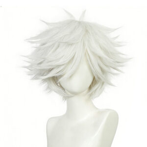 Cosplay Perruque Qifrey Tongari Boushi no Atelier(2026) Anime Perruque Blanche Homme