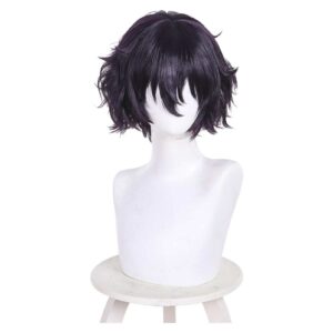 Cosplay Perruque Agate Tongari Boushi no Atelier(2026) Anime Perruque Noire et Violette Femme