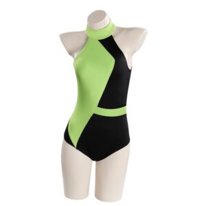Kim Possible Shego Maillot De Bain Cosplay Costume