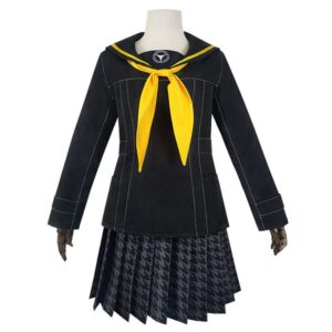 Persona 4 Kujikawa Rise Uniforme Scolaire Halloween Carnaval Cosplay Costume